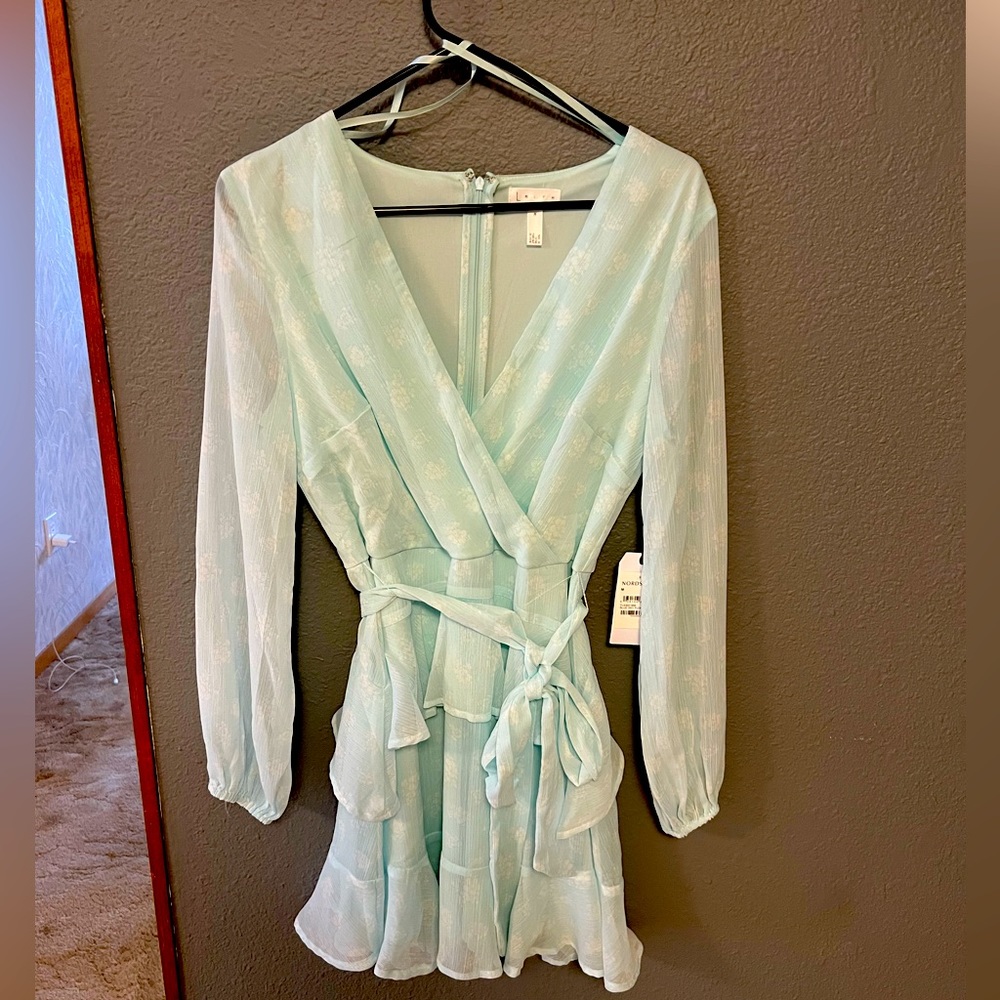 Mini dress-Leith Nordstrom light teal